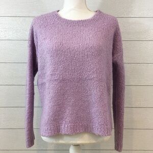 Aerie Lilac Slub Knit Sweater